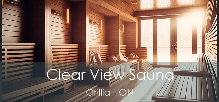  Clear View Sauna Orillia - ON