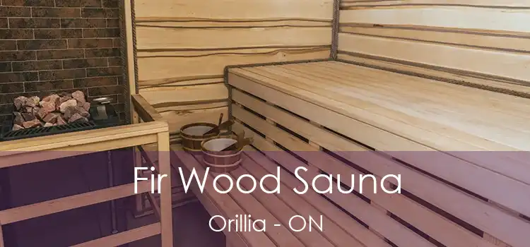  Fir Wood Sauna Orillia - ON