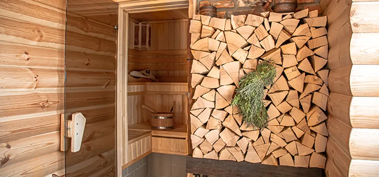 Broken Basswood Sauna Repair Services in Orillia, Ontario