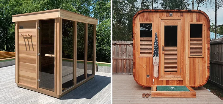 Wood-Fired Cube Sauna Repair in Orillia, ON