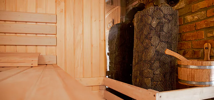 Hemlock Wood Sauna Renovation Services in Orillia, Ontario