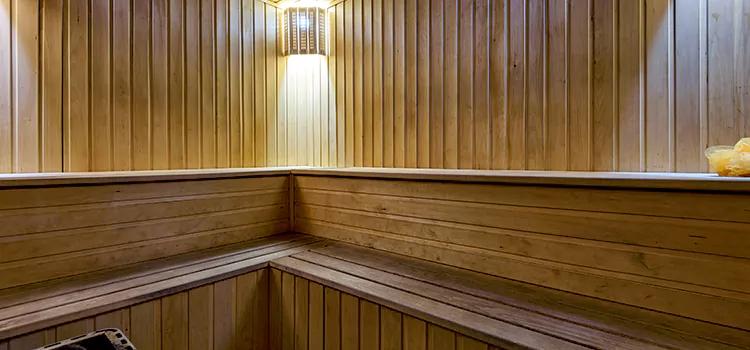 Modern Outdoor Sauna  Setup in Orillia, Ontario