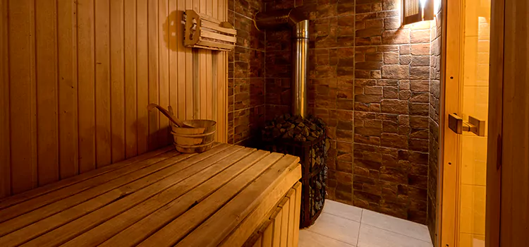 Traditional Sauna Cabin Conversion in Orillia, Ontario