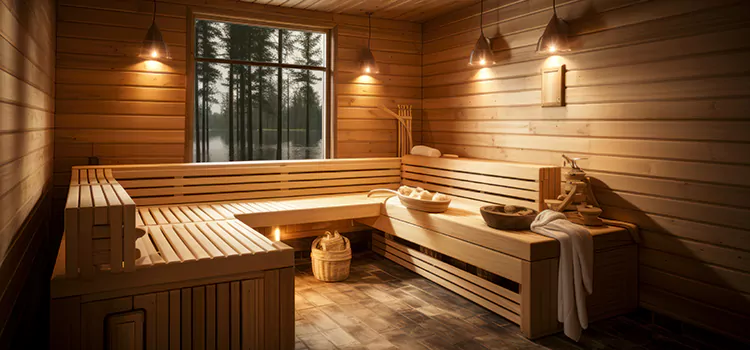 Traditional Sauna Design in Orillia, ON