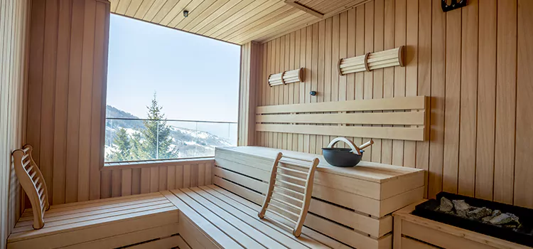 Infrared Sauna Glass Window Installation in Orillia, ON