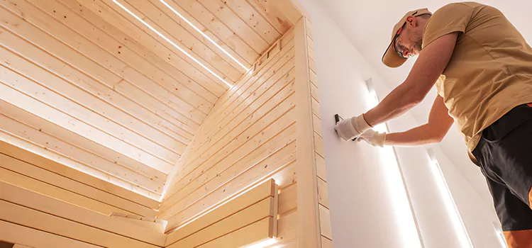 Luxury Spa-grade Sauna Setup in Orillia, Ontario