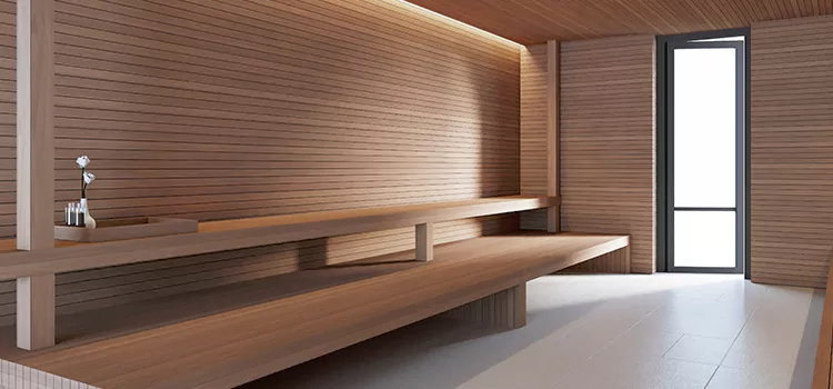 Spruce Wood Sauna Maintenance in Orillia, ON