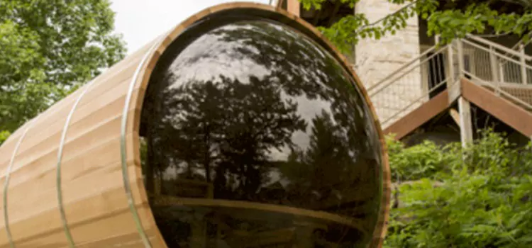 6 Person Panoramic View Sauna Maintenance and Installation in Orillia, ON