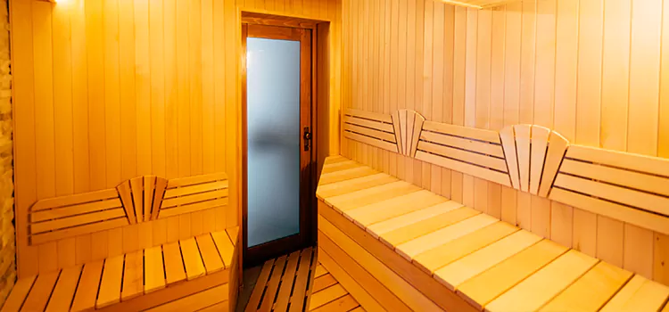 Old Cabin Conversion To Sauna in Orillia, Ontario