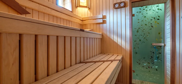 Sauna Door Handle Screw Replacement in Orillia, Ontario