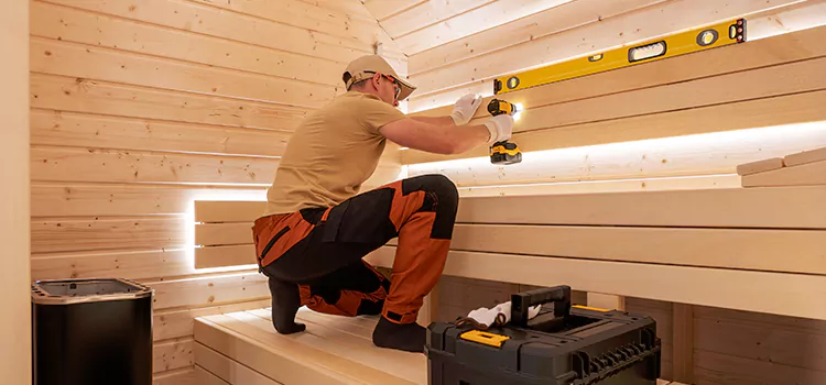 Outdoor Sauna Installation Service in Orillia, ON