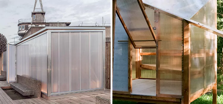 Transparent Wall Sauna in Orillia, ON