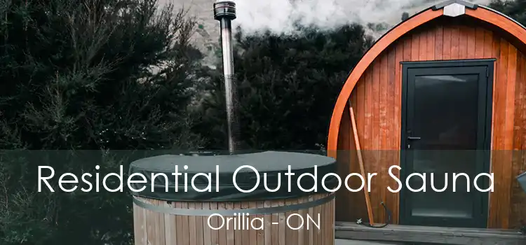  Residential Outdoor Sauna Orillia - ON