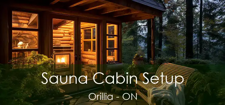  Sauna Cabin Setup Orillia - ON