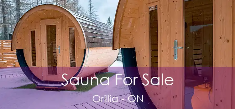  Sauna For Sale Orillia - ON