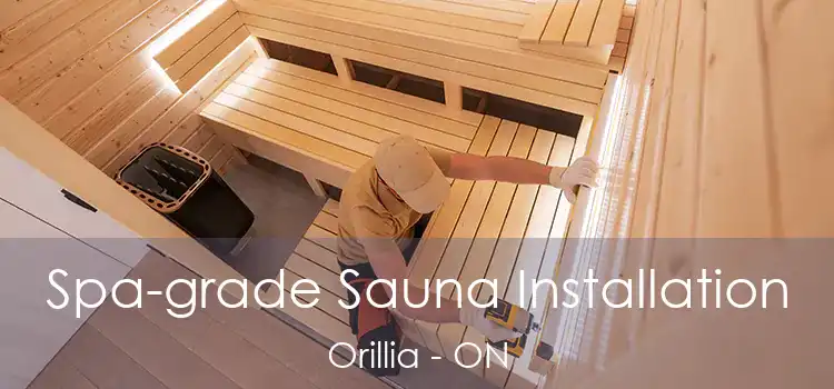  Spa-grade Sauna Installation Orillia - ON
